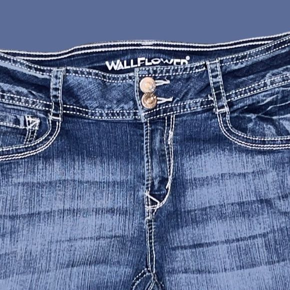 Juniors Wallflower Bootcut Jeans Size 11 Long - Picture 5 of 5